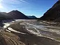 Sylvensteinspeicher am 26. Dezember 2015