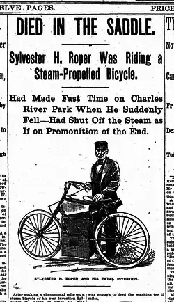 Roper Dampfrad von 1894