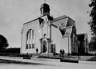 Synagoge Rastatt um&nbsp;1910