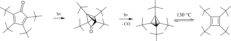Synthese von Tetrahedran