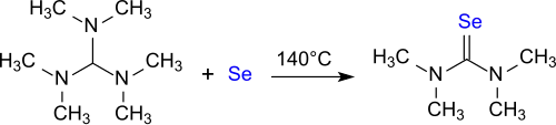 Synthese von Tetramethylselenoharnstoff aus TDAM
