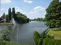 Toter Arm des Flusses Körös in Szarvas