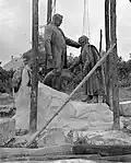 Statue in Zilah (Zustand 1943)