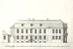 Rechter Flügelbau
