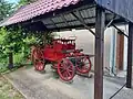 Alter Feuerwehrwagen aus dem Jahr 1889
