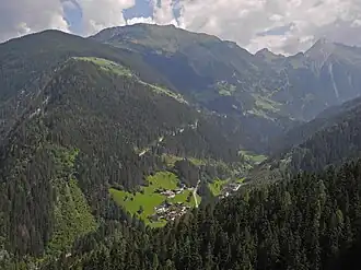 Blick ins Zillergründl