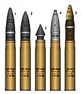 v.l.n.r: UBR-354A, UBR-354B, UBR-354P, UOF-354M, USchtsch-354T