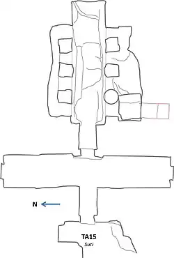 Plan des Grabes