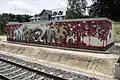 TASSO Fassaden-Graffiti - Bahnhof