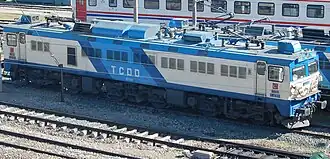 E 43012 im Bahnhof Istanbul Haydarpaşa
