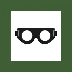 Wear eye protection