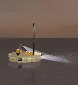 Eine Landesonde, welche Teil der vorgeschlagenen TandEM/TSSM-Studie ist, soll im Jahre 2030 im Kraken Mare landen.