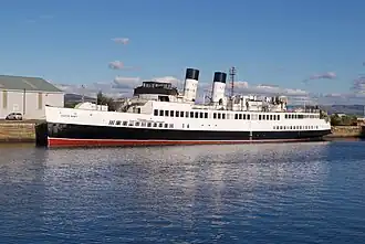 Firth-of-Clyde-Dampfer Queen Mary wurde 1933 gebaut