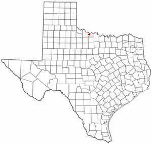 Lage in Texas