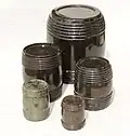 Tabatieren mit Schraubdeckel (Drechselarbeit)