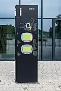 Informationstafel des Zagłębiowski Park Sportowy (Juni 2024)
