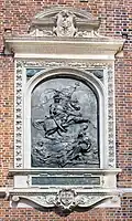 Johann III. Sobieski, Gedenktafel zum 200. Jahrestag der Schlacht bei Wien (1683), Marienbasilika, Krakau
