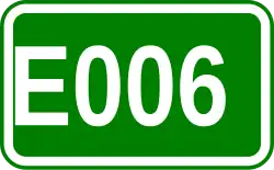Zeichen der Europastraße 006