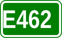 Zeichen der Europastraße 462