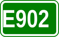 Zeichen der Europastraße 902