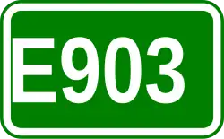Zeichen der Europastraße 903
