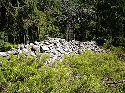 Reste der Heidenmauer