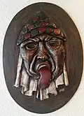 Maske des Talibasch (Gipsabguss)
