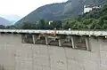 Die Überfallfelder mit Schloss Klaus im Hintergrund