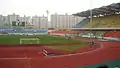 Das Tancheon-Stadion von der Gegentribüne aus (2007)