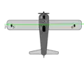 Tandemfahrwerk (engl. „tandem gear“)