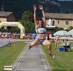 Tania Vicenzino Rang vierzehn mit&nbsp;6,23&nbsp;m