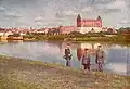Kriegszerstörungen 1914 zum Pregel