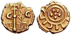 Tarì (ca. 1231–1250), Friedrich II. (röm.-dt. Kaiser), Münze von Messina