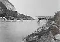 Nach Überschwemmung, 1888 Blick nach Norden