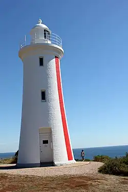 Mersey Bluff Leuchtturm in Devonport, 2010