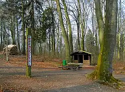 Taternpfahl, höchster Punkt des Calenberger Wegs