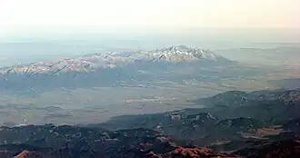 Luftbild: Blick auf die Hohe Tatra von Süden (Slowakei)