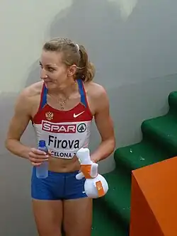 Tatjana Firowa – zunächst als Siegerin geehrt, dann des Dopingbetrugs&nbsp;überführt