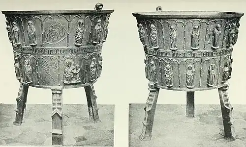 Tauffünte um 1900