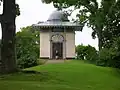 Der türkische Kiosk, erbaut 1857