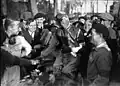 Gemeinsam mit Tazio Nuvolari, nach deren Sieg beim Grand Prix de Pau 1935
