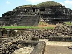 Maya-Ruinen „Tazumal“