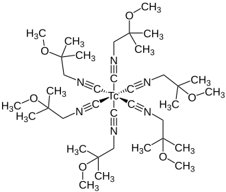 Strukturformel von 99mTechnetium-Sestamibi