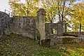 Das sogenannte Krönchen auf der vermutlich alten Burgkapelle