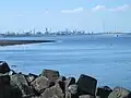 Hartlpoole, an der Mündung des Tees in die Nordsee (Tees Mouth)