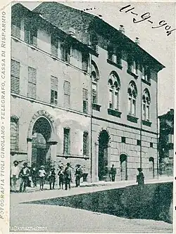 Telegraphenamt und Cassa di Risparmio (1904)