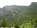 Plateau von Chamois von Buisson aus gesehen