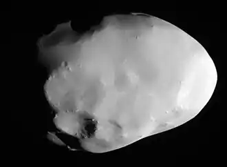 Telesto, aufgenommen von Cassini im Oktober 2005
