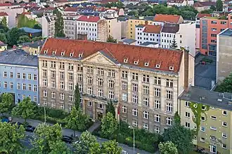 Verwaltungsgebäude der Schienenfahrzeugfabrik Orenstein & Koppel am Tempelhofer Ufer 23–24