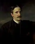 Porträt Károly Pulszky, 1884